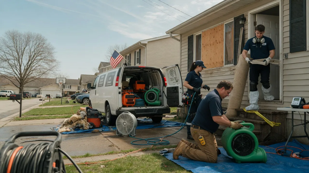 Water Damage Restoration in Sagola, MI near me